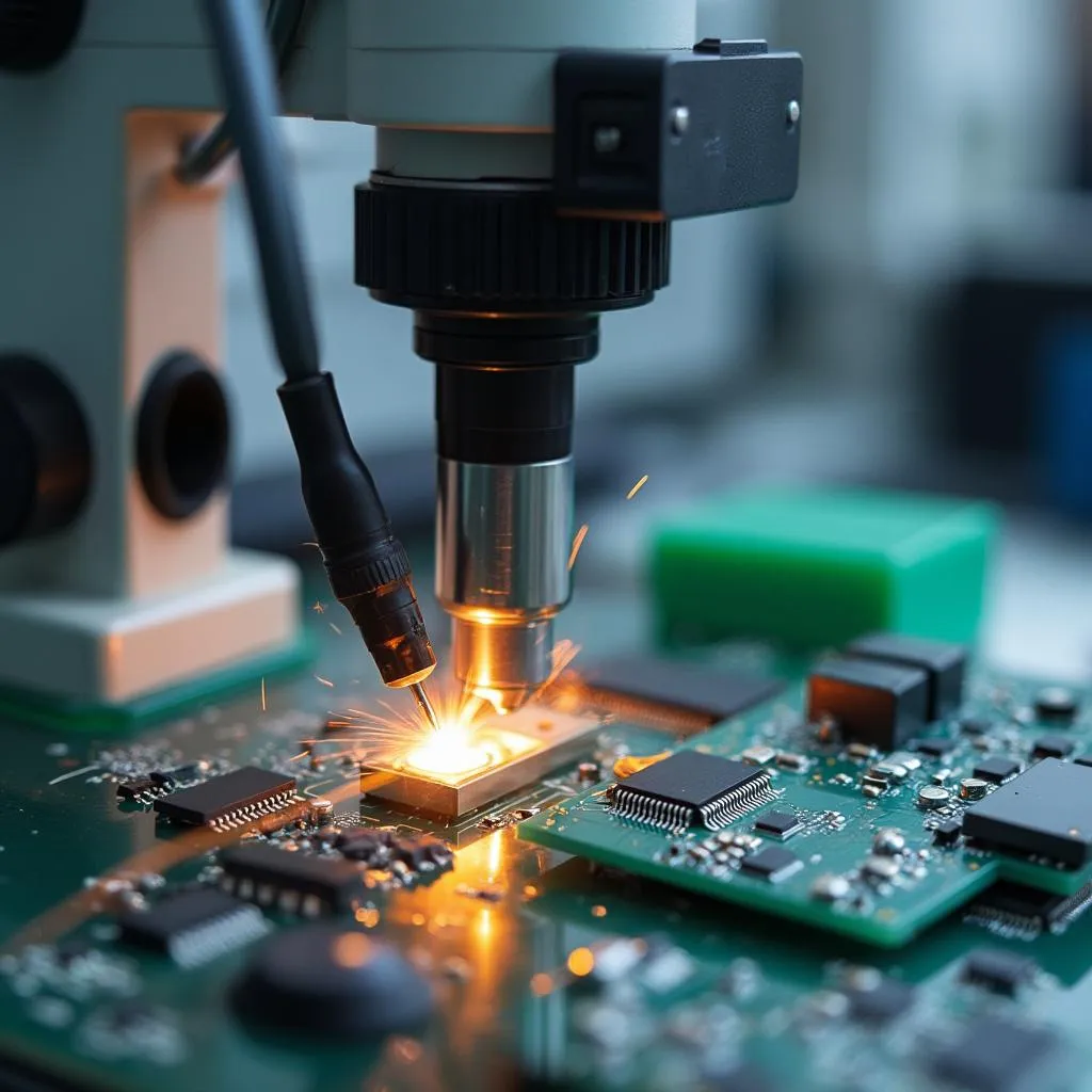 Área de microelectrónica