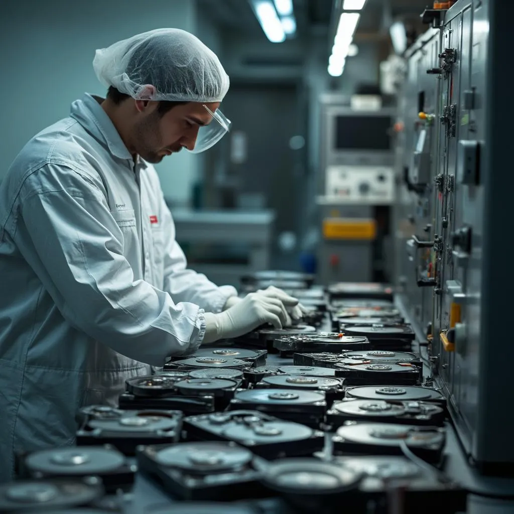 Proceso de recuperación de datos